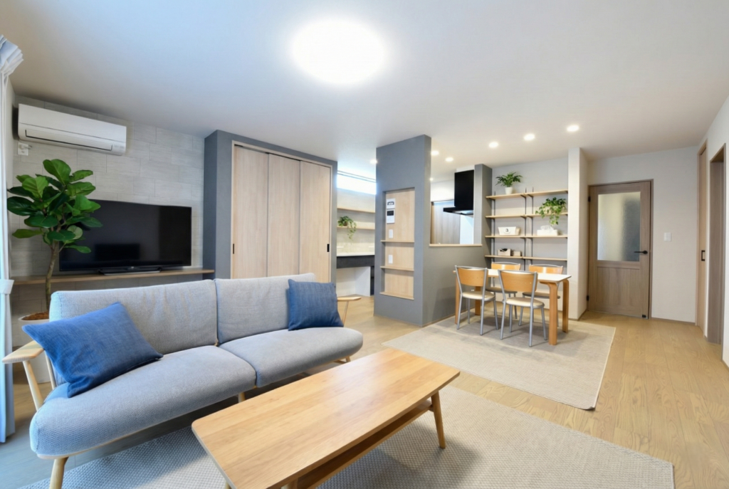 広々としたリビング